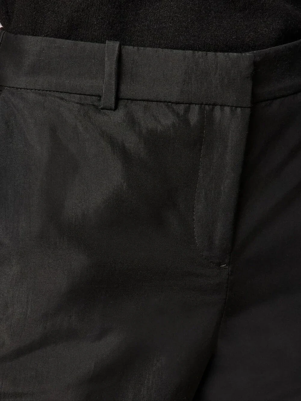 J Crew Slim-fit trouser in sateen CN751 Size 8 NWT  Black $198 Retail
